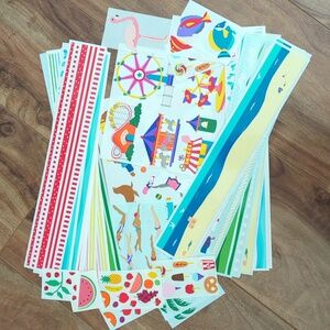 Mrs. Grossman's "Summer Fun" Themed Collection of Stickers